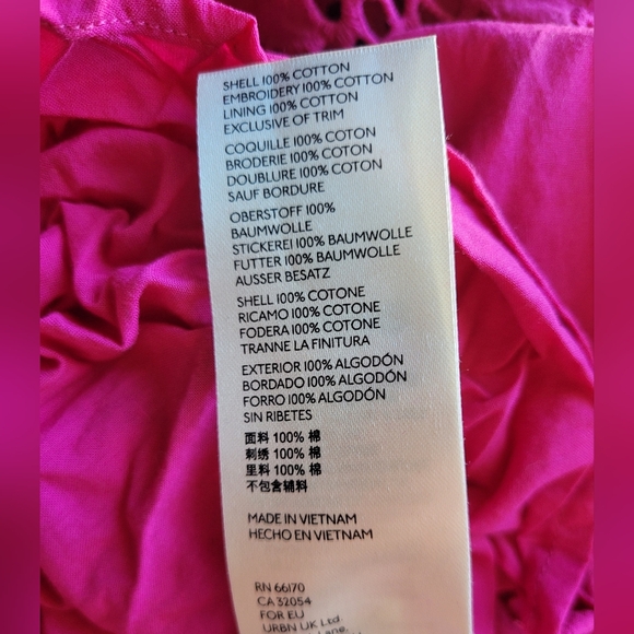 Anthropologie Maeve Belrose Eyelet Maxi, VGUC, Size XS - Picture 7 of 8